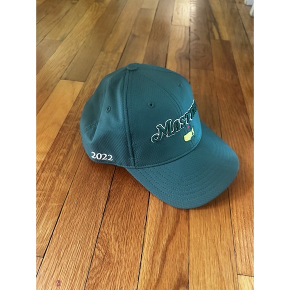 Masters 2022 Green Golf‎ Hat New With Tags Never Worn Men's Adjustable Cotton - Picture 5 of 7